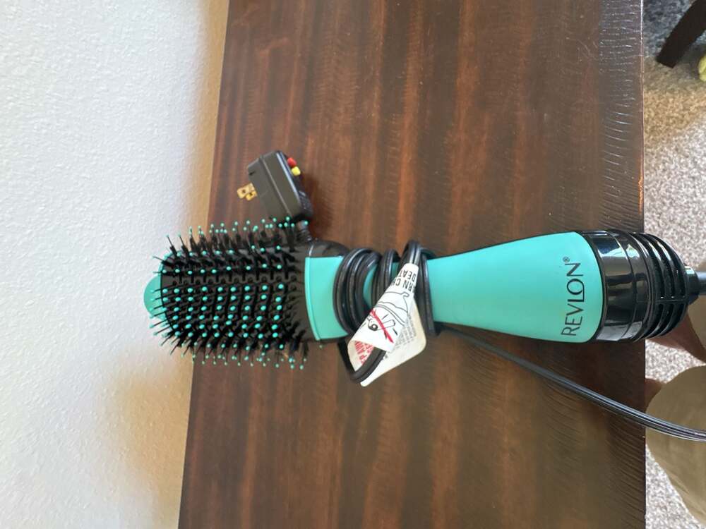 Revlon One-Step Hair Dryer and Volumizer Hot Air Brush, Mint